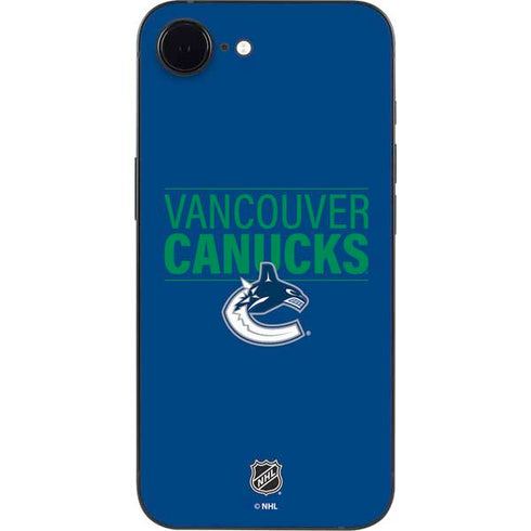 NHL Vancouver Canucks Lineup iPhone 16e Skin
