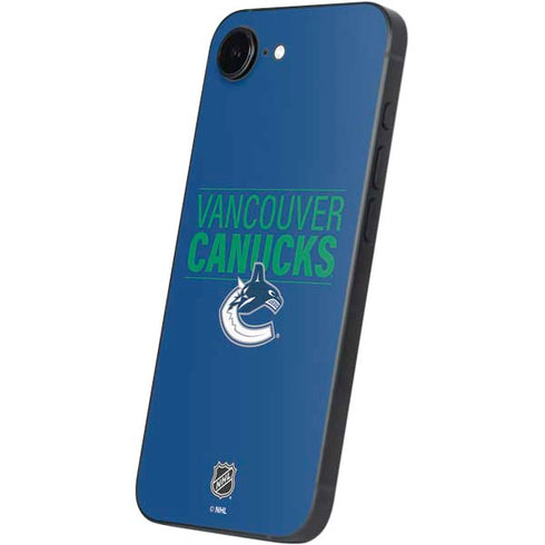 NHL Vancouver Canucks Lineup iPhone 16e Skin