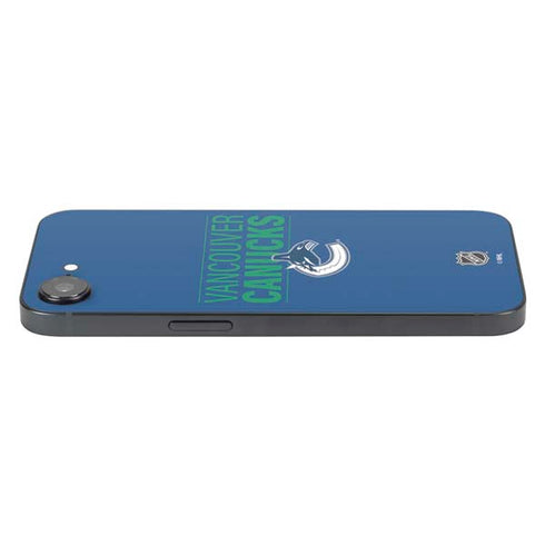 NHL Vancouver Canucks Lineup iPhone 16e Skin