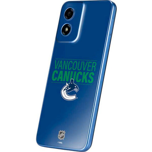 NHL Vancouver Canucks Lineup Moto G Play 4G (2024) Skin