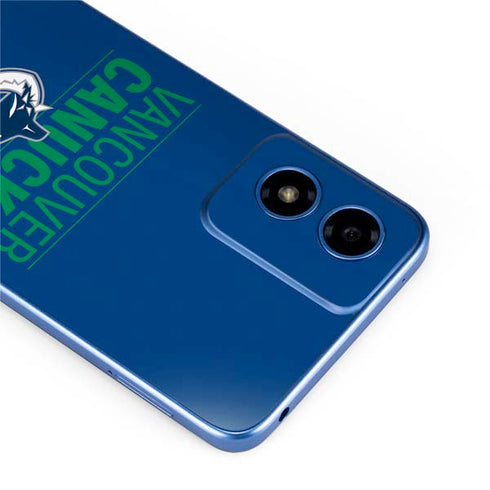 NHL Vancouver Canucks Lineup Moto G Play 4G (2024) Skin