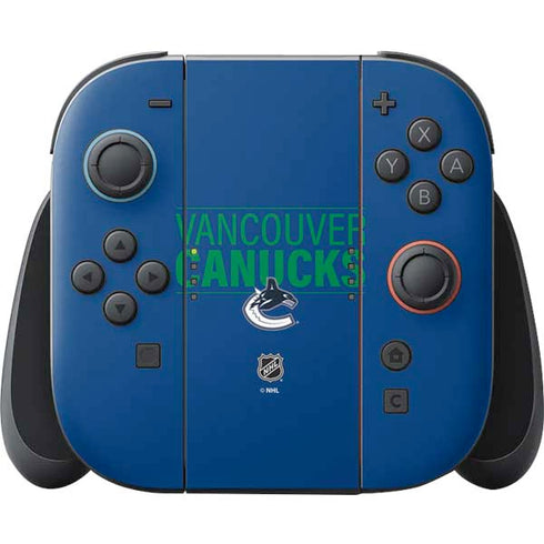NHL Vancouver Canucks Lineup Nintendo Switch 2 (2025) Joy-Con Controller Skin
