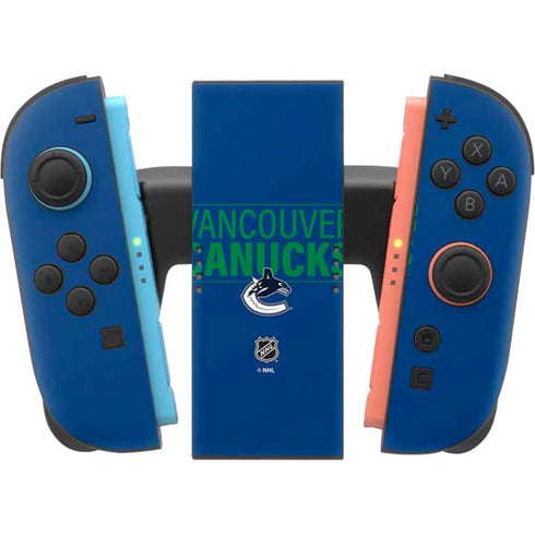 NHL Vancouver Canucks Lineup Nintendo Switch 2 (2025) Joy-Con Controller Skin