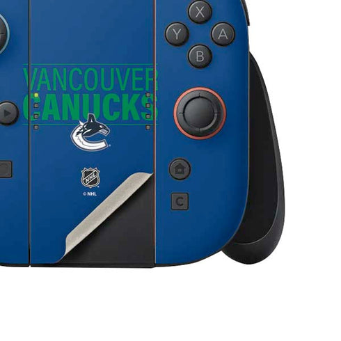 NHL Vancouver Canucks Lineup Nintendo Switch 2 (2025) Joy-Con Controller Skin