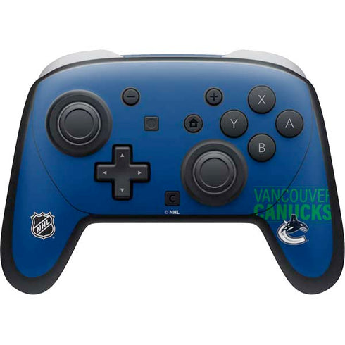 NHL Vancouver Canucks Lineup Nintendo Skins
