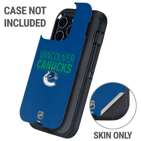 NHL Vancouver Canucks Lineup Otterbox Defender iPhone Skin
