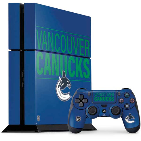 NHL Vancouver Canucks Lineup PlayStation PS4 Skins