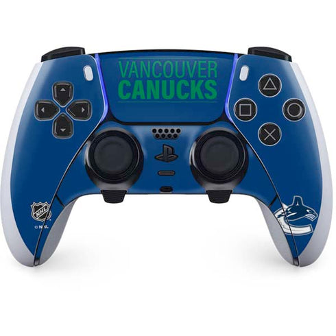 NHL Vancouver Canucks Lineup PS5 DualSense Edge Pro Controller Skin