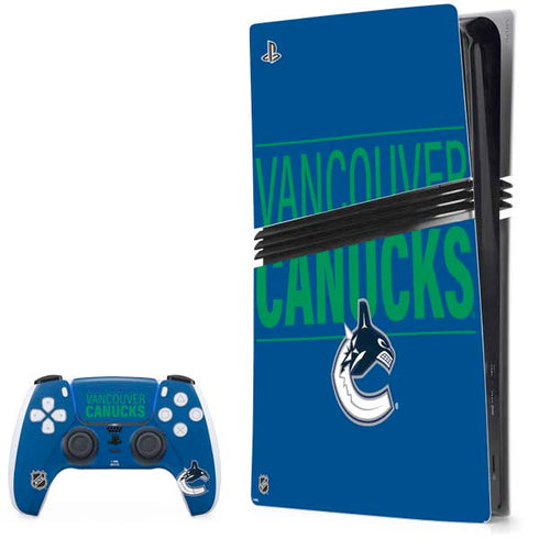 NHL Vancouver Canucks Lineup PlayStation PS5 Skins