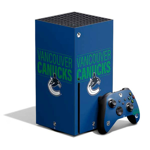 NHL Vancouver Canucks Lineup Xbox Series X Bundle Skin