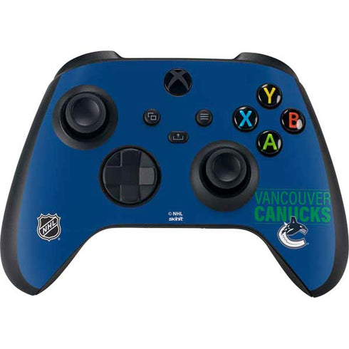 NHL Vancouver Canucks Lineup Xbox Series X Bundle Skin
