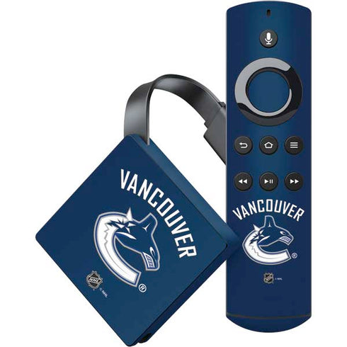 NHL Vancouver Canucks Solid Background Amazon Fire TV Skin
