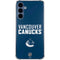 NHL Vancouver Canucks Solid Background Galaxy A35 5G Clear Case