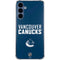 NHL Vancouver Canucks Solid Background Galaxy A55 5G Clear Case