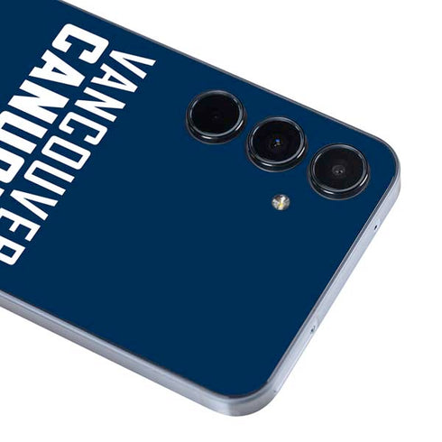 NHL Vancouver Canucks Solid Background Galaxy A55 5G Skin