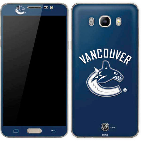 NHL Vancouver Canucks Solid Background Galaxy J7 Skin