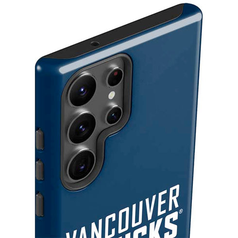 NHL Vancouver Canucks Solid Background Galaxy S23 Ultra Pro Case