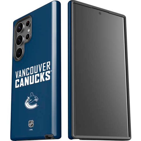 NHL Vancouver Canucks Solid Background Galaxy S23 Ultra Pro Case