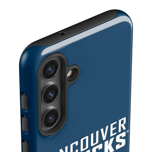NHL Vancouver Canucks Solid Background Galaxy S25 Impact Case