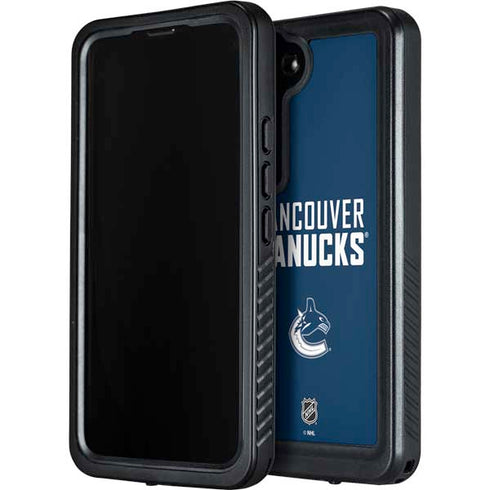 NHL Vancouver Canucks Solid Background Galaxy S24 Plus Waterproof Case