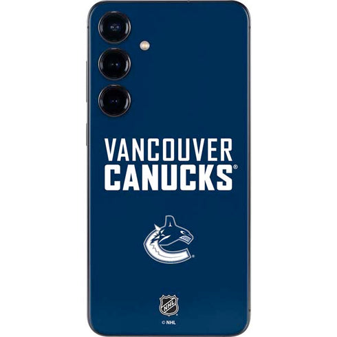 NHL Vancouver Canucks Solid Background Galaxy S25 Skin