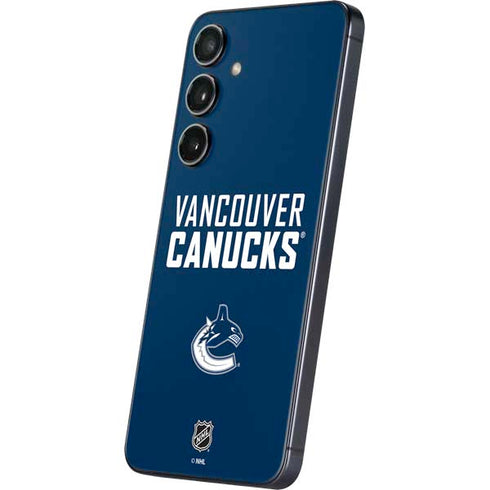 NHL Vancouver Canucks Solid Background Galaxy S25 Skin