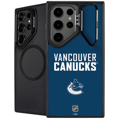 NHL Vancouver Canucks Solid Background Galaxy Cases