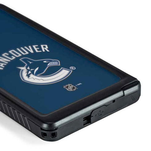 NHL Vancouver Canucks Solid Background Galaxy S24 Ultra Waterproof Case