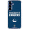 NHL Vancouver Canucks Solid Background Galaxy S25 Clear Case