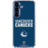 NHL Vancouver Canucks Solid Background Galaxy S25 FE Clear Case