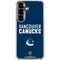 NHL Vancouver Canucks Solid Background Galaxy S26 Plus Clear Case