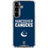 NHL Vancouver Canucks Solid Background Galaxy S26 Plus Clear Case