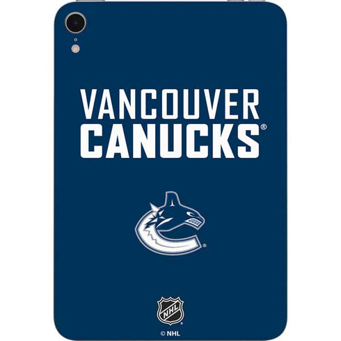 NHL Vancouver Canucks Solid Background Apple iPad Mini Skin