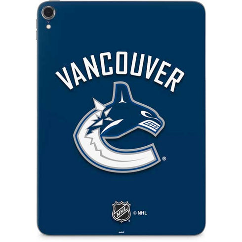 NHL Vancouver Canucks Solid Background Apple iPad Pro Skin