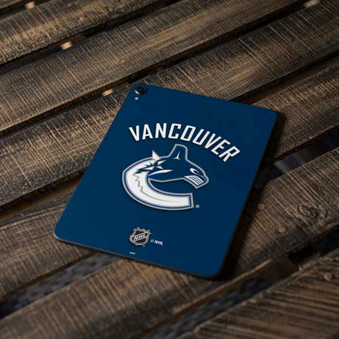 NHL Vancouver Canucks Solid Background Apple iPad Pro Skin