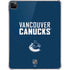 NHL Vancouver Canucks Solid Background iPad Pro 11in (2024) Clear Case