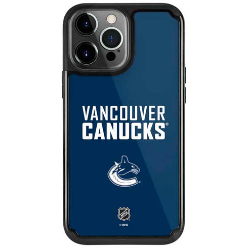NHL Vancouver Canucks Solid Background iPhone Cases
