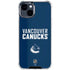 NHL Vancouver Canucks Solid Background iPhone 15 Clear Case