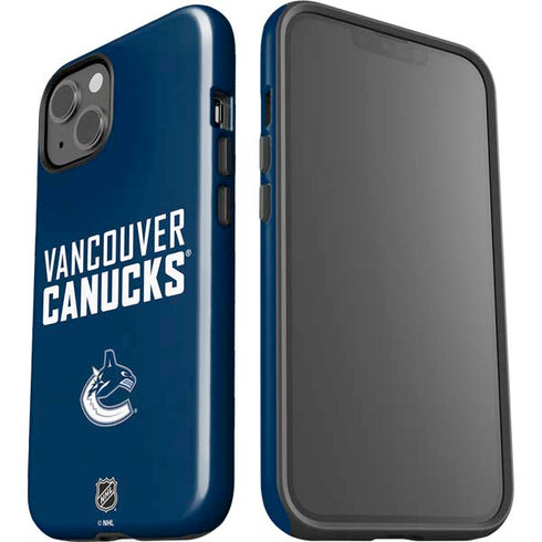NHL Vancouver Canucks Solid Background iPhone 15 Impact Case