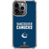 NHL Vancouver Canucks Solid Background iPhone 16 Pro Clear Case