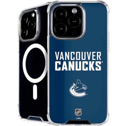 NHL Vancouver Canucks Solid Background iPhone 16 Pro MagSafe Case