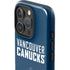 NHL Vancouver Canucks Solid Background iPhone 16 Pro Max Impact Case