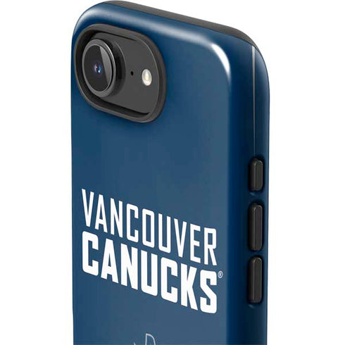 NHL Vancouver Canucks Solid Background iPhone 16e Impact Case
