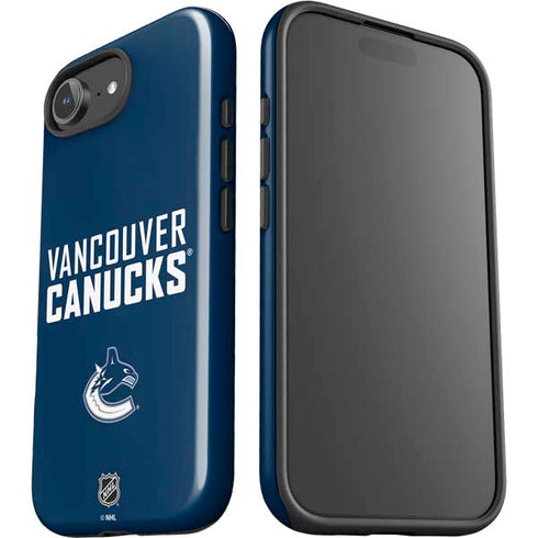 NHL Vancouver Canucks Solid Background iPhone 16e Impact Case
