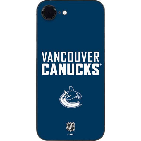 NHL Vancouver Canucks Solid Background iPhone 16e Skin
