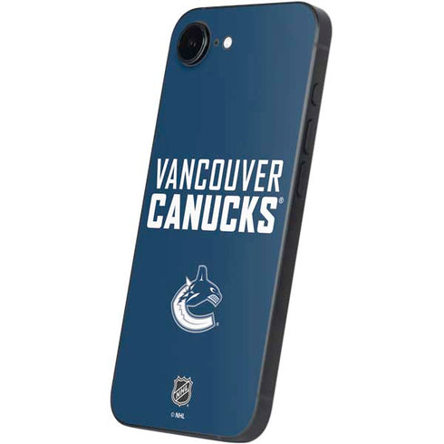 NHL Vancouver Canucks Solid Background iPhone 16e Skin