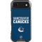 NHL Vancouver Canucks Solid Background iPhone 17 Air Clear Case