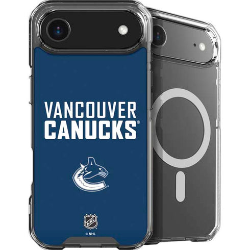 NHL Vancouver Canucks Solid Background iPhone 17 Air MagSafe Case