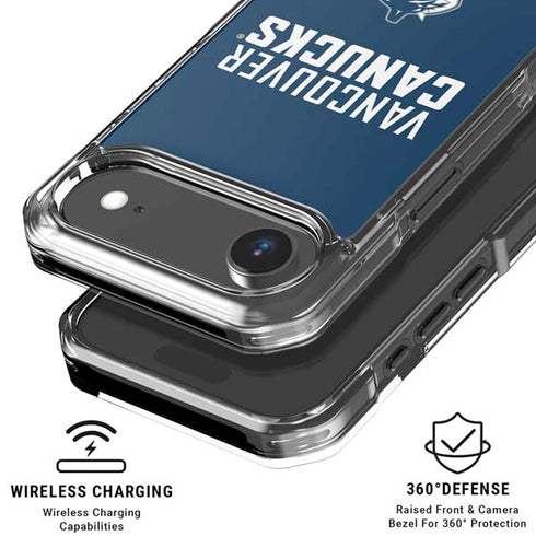 NHL Vancouver Canucks Solid Background iPhone 17 Air MagSafe Case