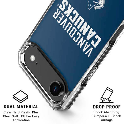 NHL Vancouver Canucks Solid Background iPhone 17 Air MagSafe Case
